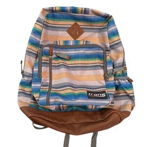 Trans by JanSport Multi Color‎ Striped Backpack